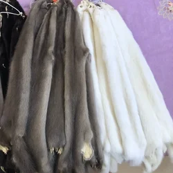 Special Price Whole Mink Skin Raw Material DIY Handmade Leather Repair Clothing Inner Lining Accessories Fur Fabric Fluffy