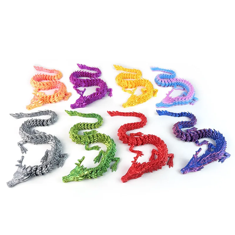30cm New 3D Printed Dragon Flying Dragon Rotatable Articulated