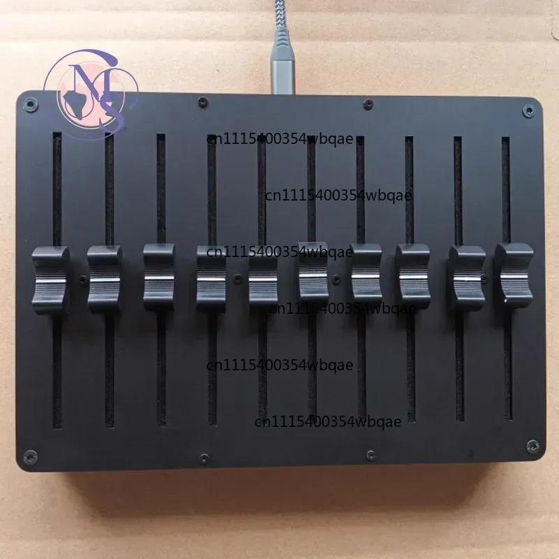 ZOCI-FOR-10 Channel MIDI Controller Faders USB Type-C Interface Customizable CC Messages DAW Music Control Parts