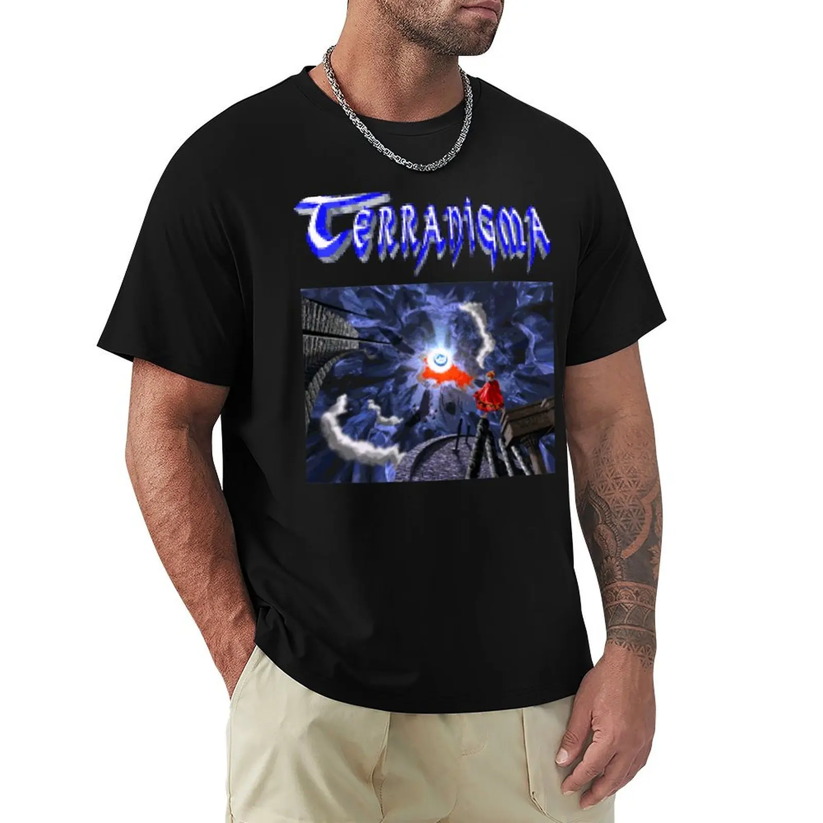 Terra T-Shirt Simple Trendy Casual T-Shirt