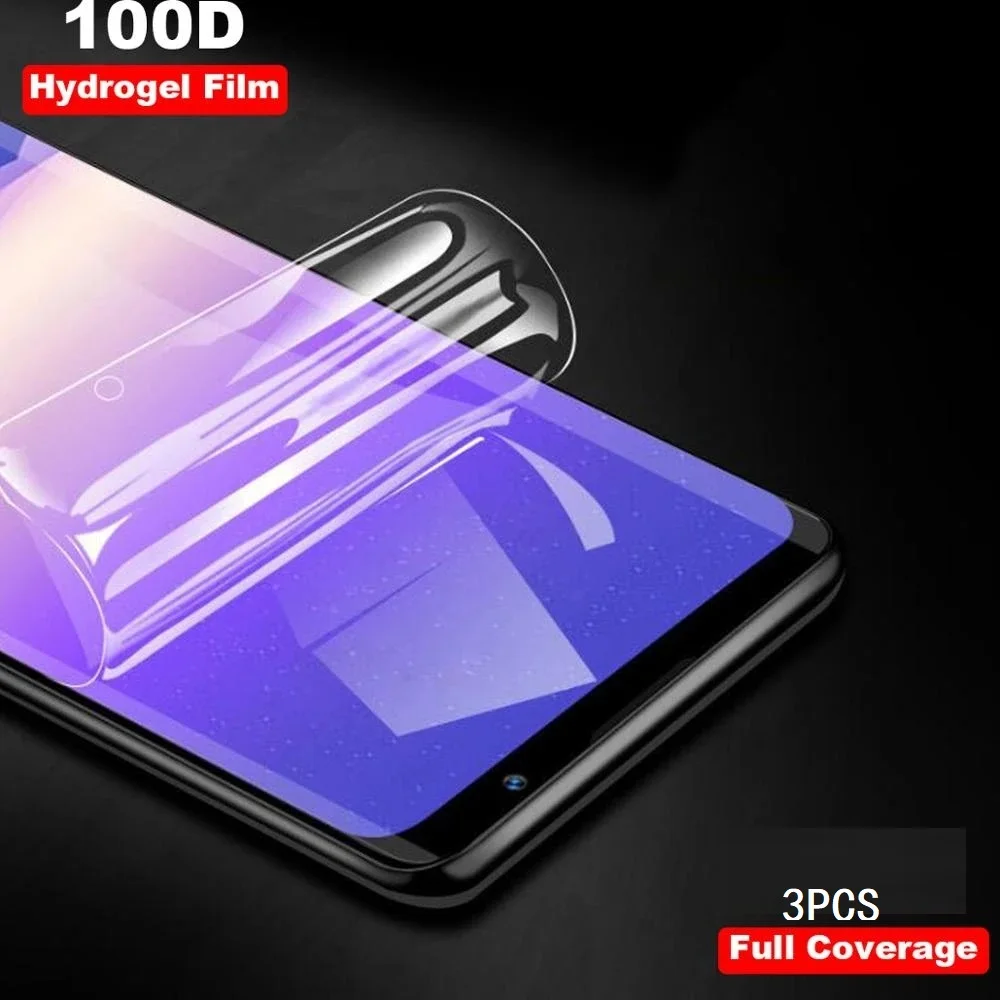 3Pcs Hydrogel Film For Meizu 20 Classic 20 Lnfinity M10S M10 18X 17 20 21 18S Pro  Screen Protector Cover Film