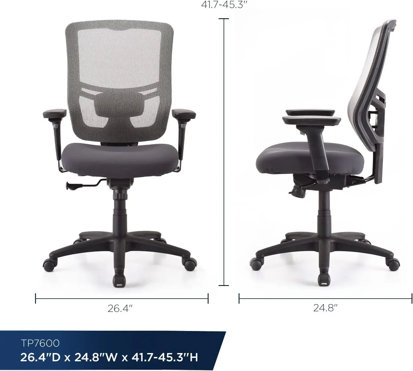 Synchro-Tilt Task Chair, Black gaming chair  chair  office chair  desk chair  computer chair  office furniture