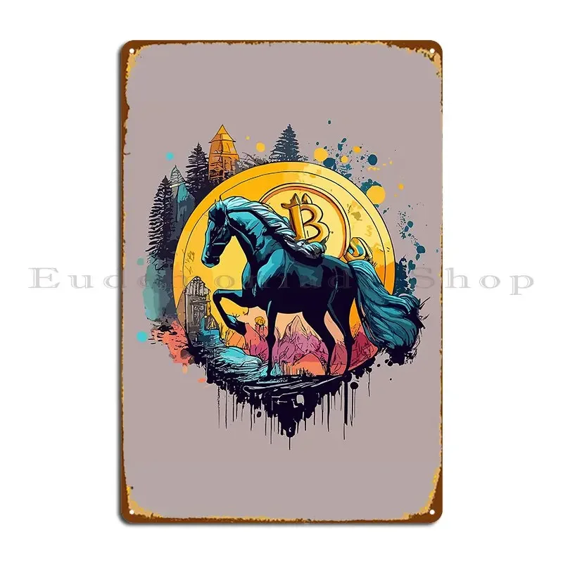 Bitcoin Metal Signs… - image