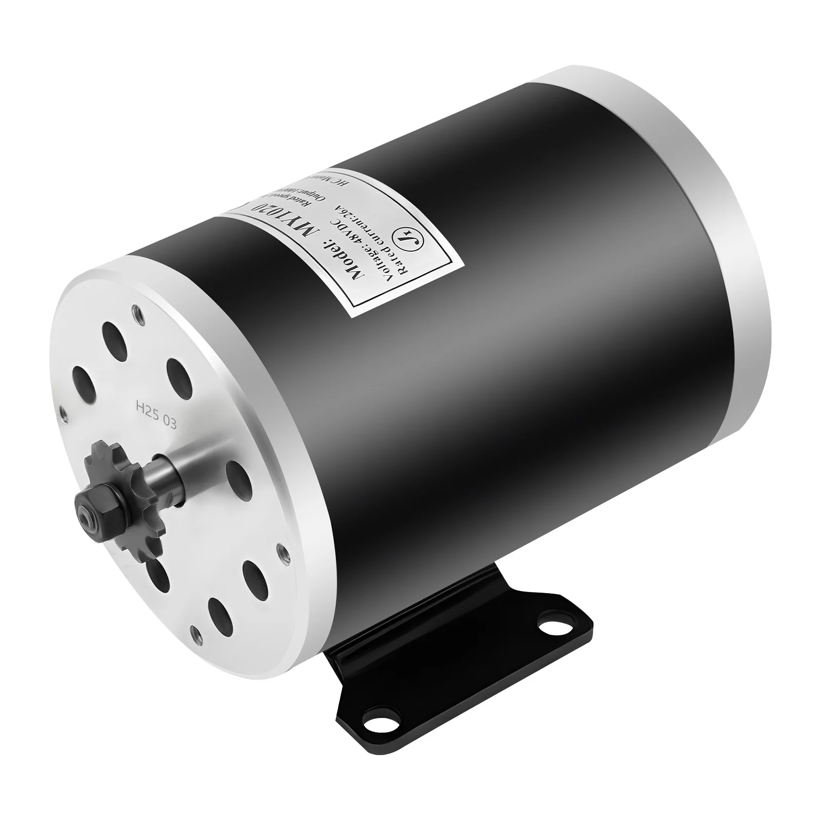

High-Power 48V 1000W Brushless Motor Kit, 3 Speed Settings, Complete Electric Bike Conversion