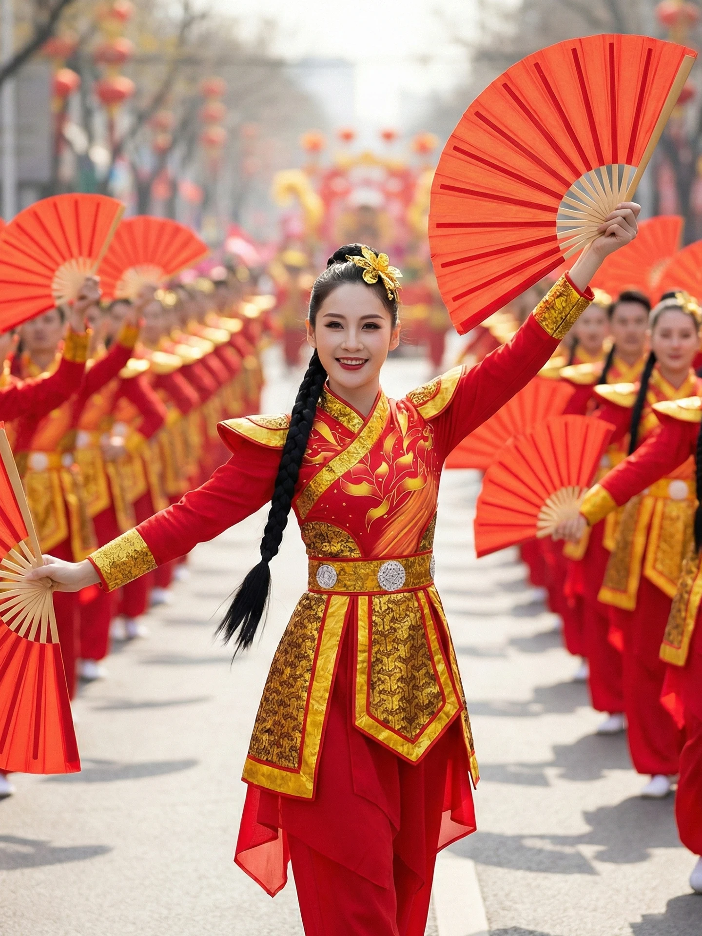 

Новый костюм для выступлений с поясными барабанами Янгэ 2026 года для взрослых, мужской и женский, праздничный, для танца с драконами и веерами, традиционный этнический.