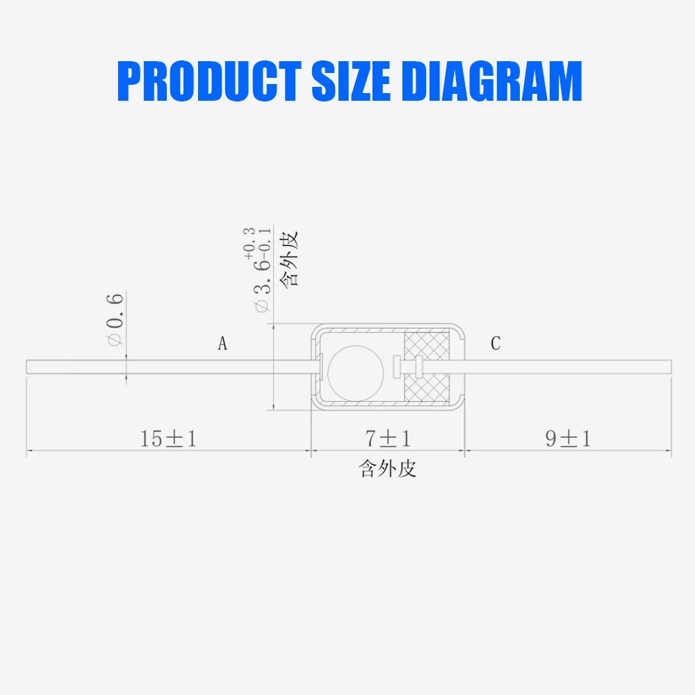 500PCS BL-200 Shaking Switch One-way Tilt Sensor Detection Ball Type Vibration Sensor Switch For Toys And Kettle