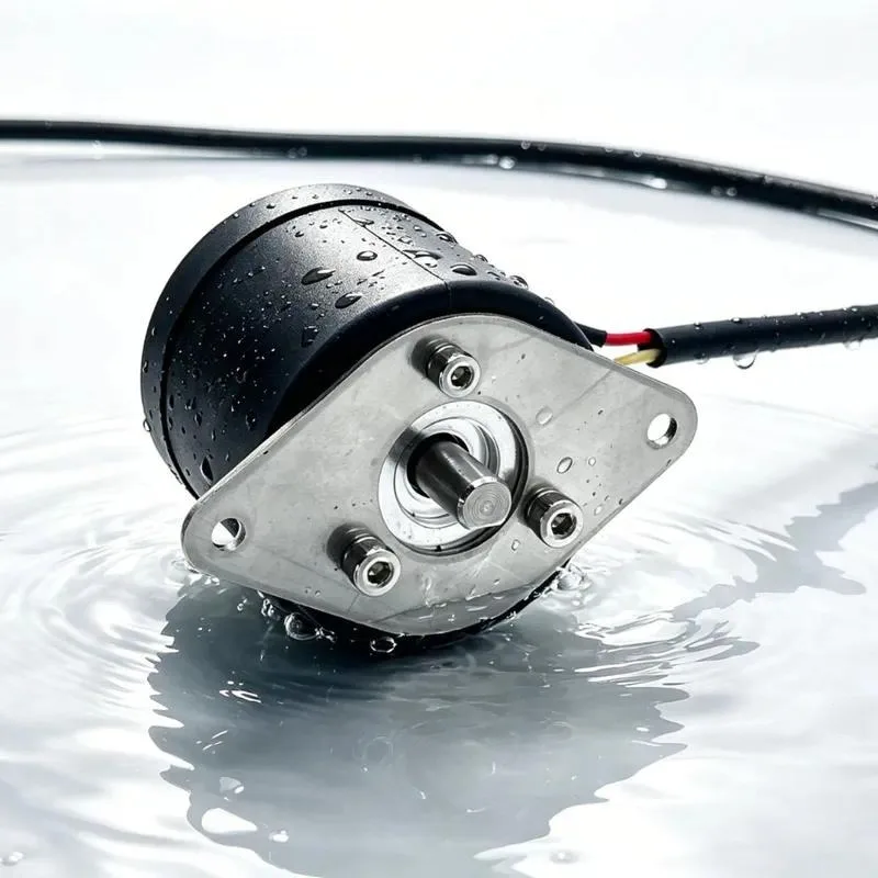 53mm Waterproof Steering Valve Motor Underwater Propeller for Swimming Pool Cleaning Robot Submersible Thruster
