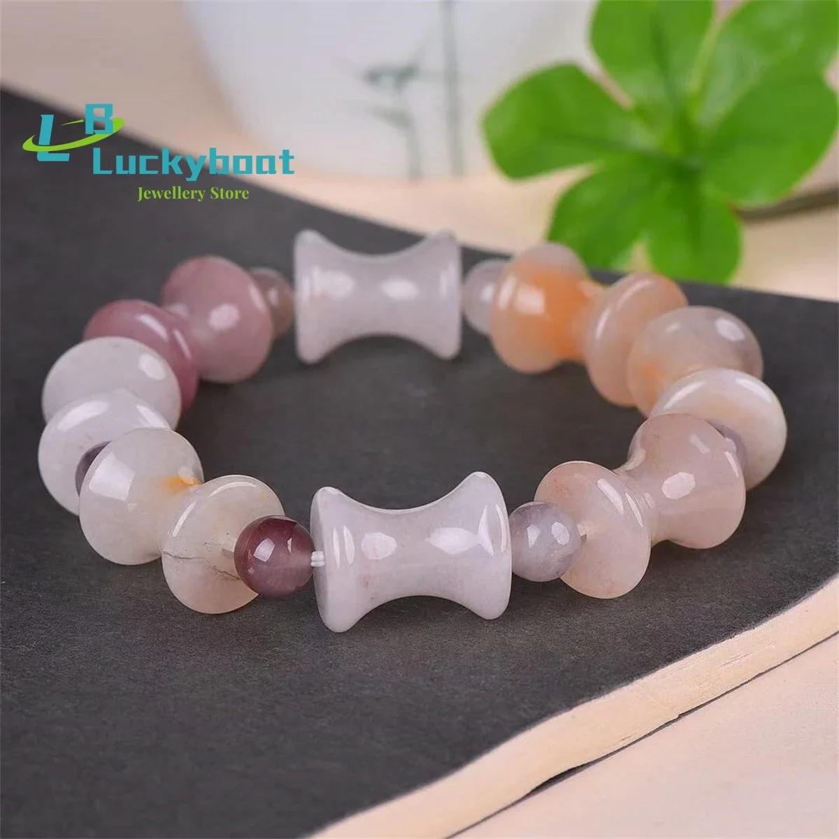 

Natural Gold Violet Jade Bamboo Festival Bracelet Simple and Personalized Exquisite Versatile for Men and Women