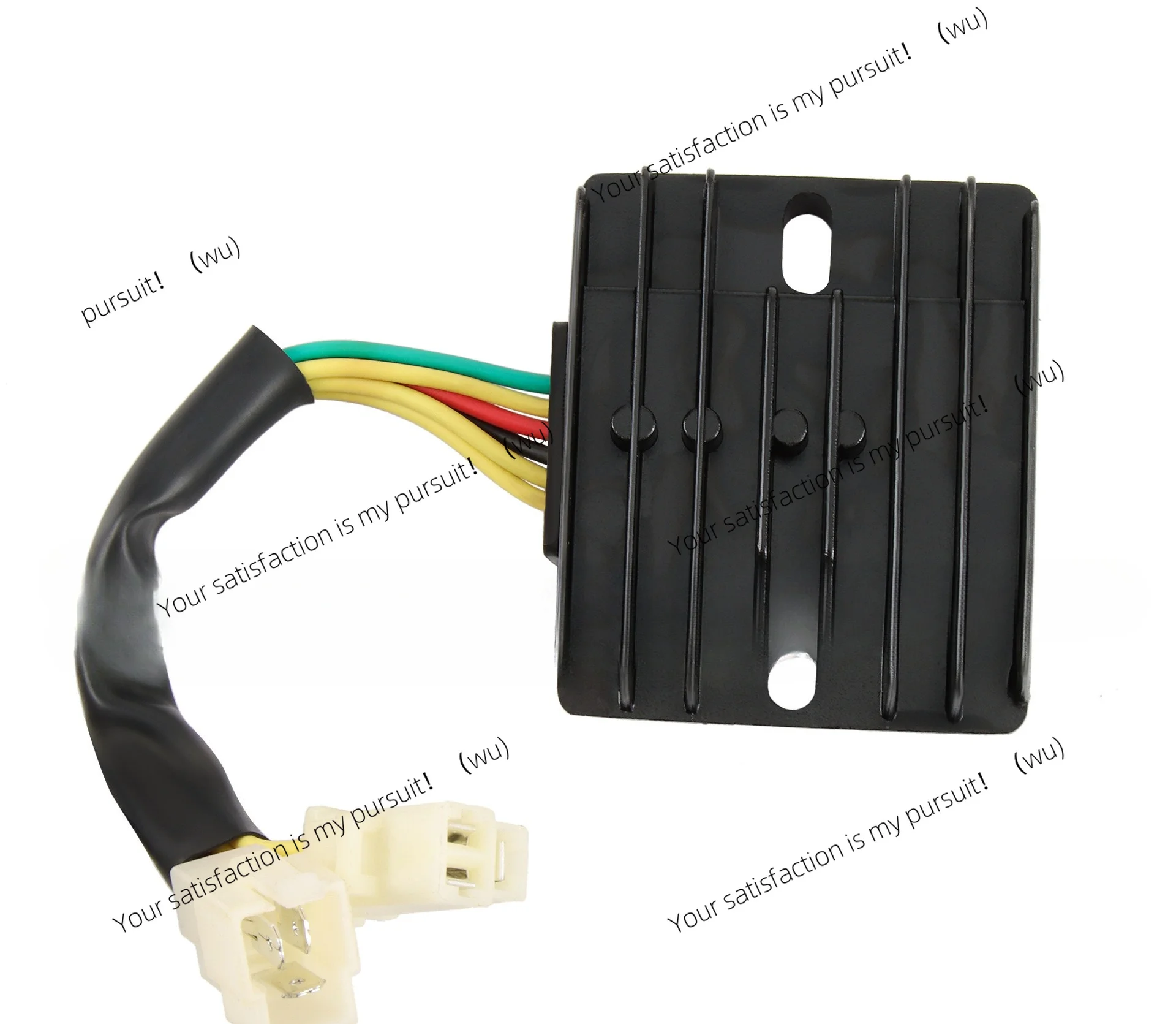 For 50cc‑250cc Scooter Moped Motorcycle Charging System Replacement Spare Parts GOOFIT 6 Pin DC Voltage Regulator Rectifier