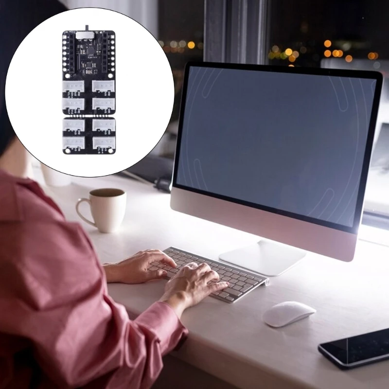 Expansion Board with Battery Charging Power Switching for Seeed Studio