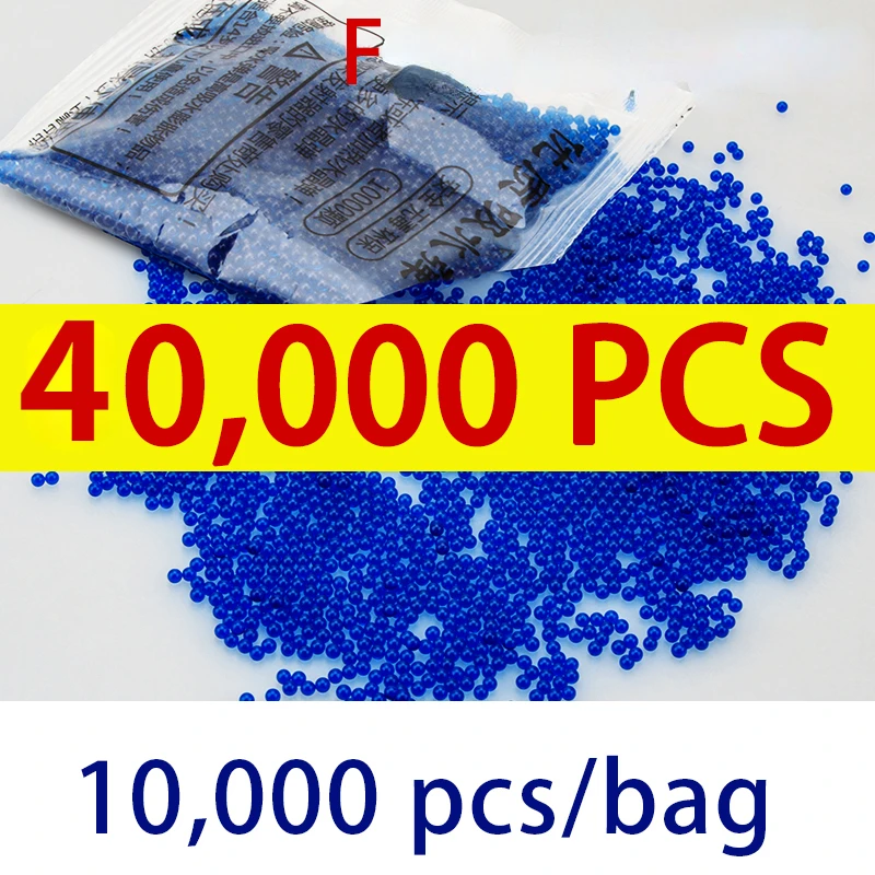 4 Bags Water Beads Refill Ammo Non-Toxic Gel Balls for Gel Splatter Gun Growing Water Beads DIY Home Crafts Decoration Crystal