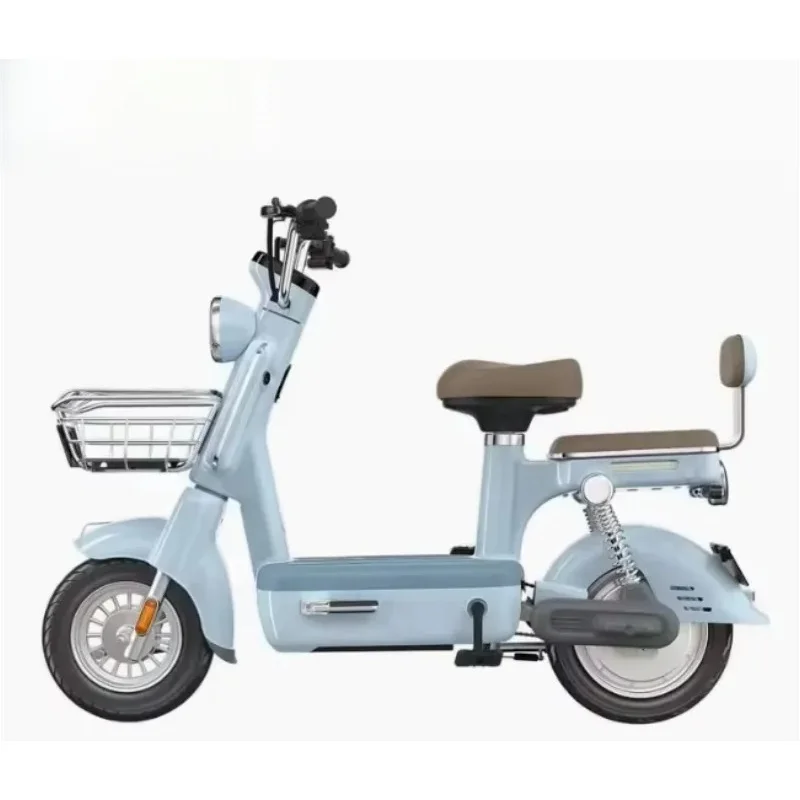

High-end 350W Electric Bicycle Fast 48V Three-Speed Digital Smart Convenient Rear 60KM Two-Seater Model