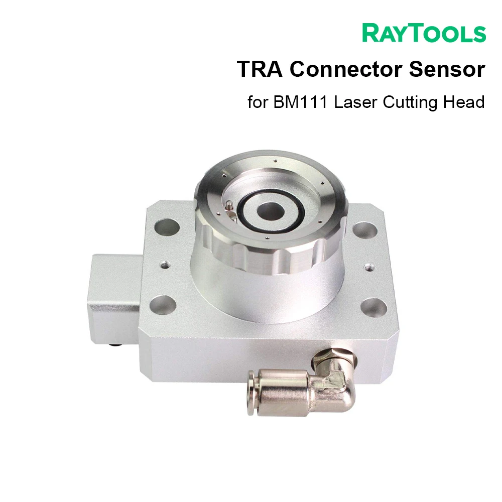 Raytools TRA الألياف فوهة الليزر موصل الاستشعار مع سلك كابل الاستشعار SMA-SMB من Raytools BM111 رأس القطع بالليزر