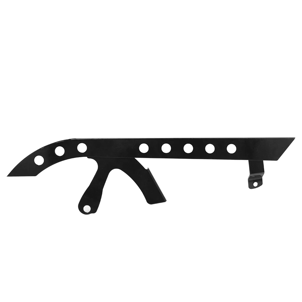 Protector de polea trasera para motocicleta, cubierta de polea de transmisión negra para Harley Sportster XL 883 1200 48 72 SuperLow Nightster 2004-2018 2017
