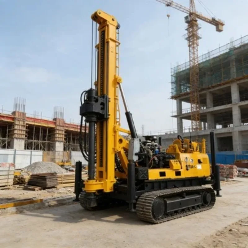 Cost-Effective Vertical Shaft Core & Water Well Drilling Rig, Handles Both Exploration Coring and Standard Water Well Drilling