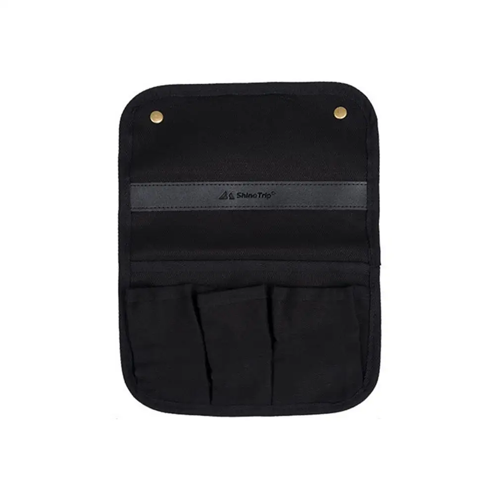 

Подвесная сумка для стула с несколькими карманами, холщовый подвесной органайзер рядом с сумкой для хранения для кемпингового стола