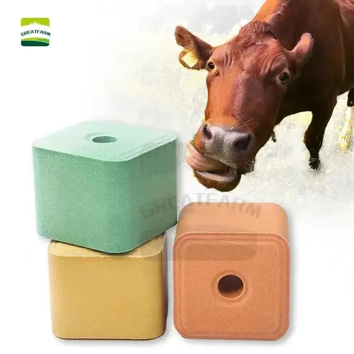 Pure Natural Mineral Salt Block for Cattle Horses Sheep Fresh Animal Licking Salt