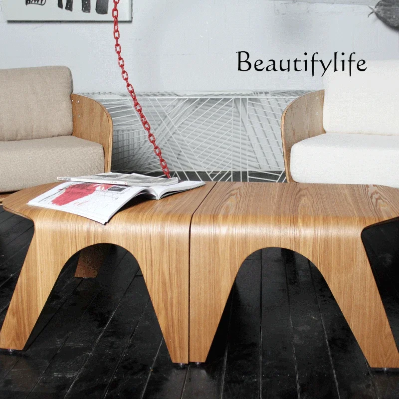 Y Wooden Coffee Table Modern Simple Nordic Style Japanese Art Can Be Split Into Living Room Small Apartment Household