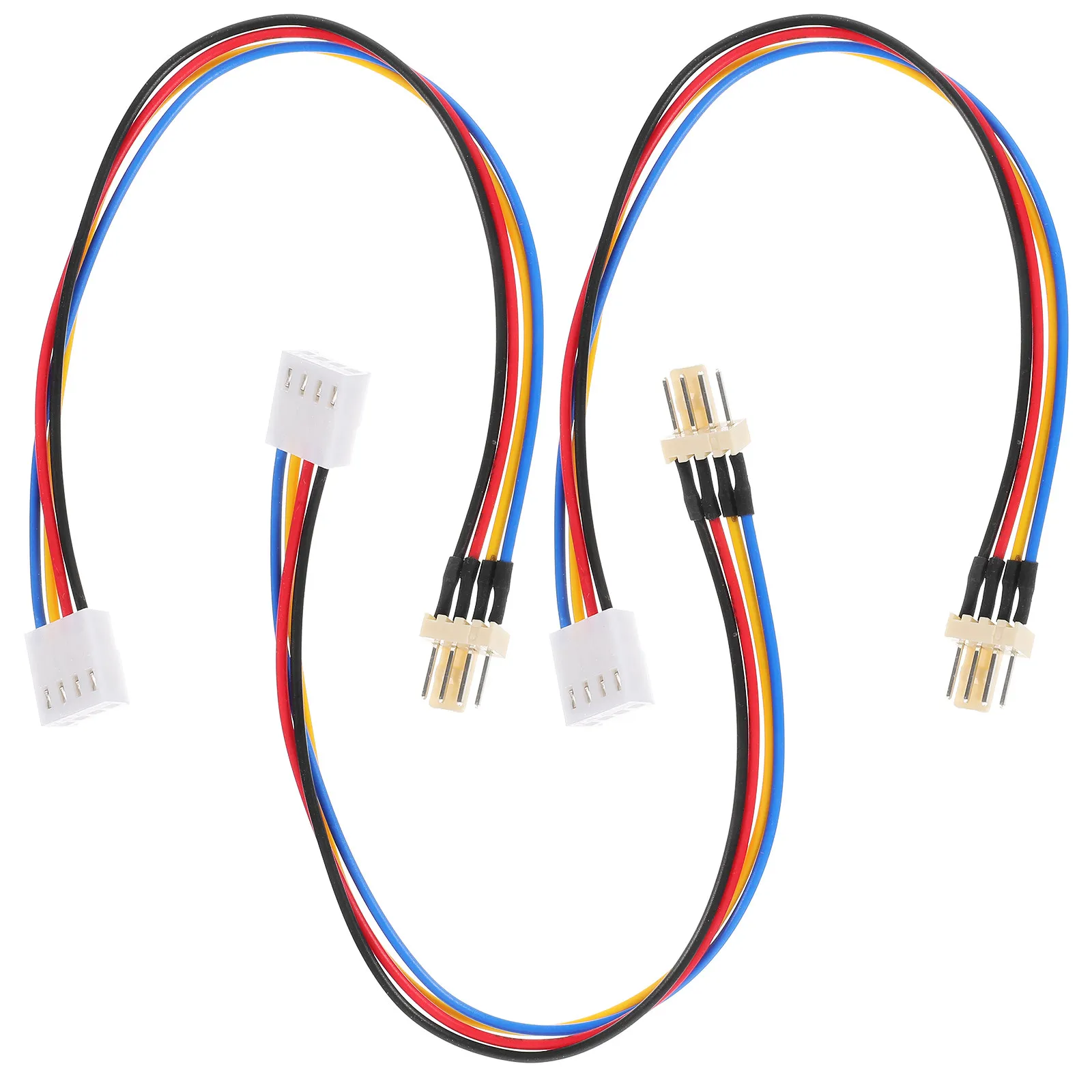 

3Pcs Fan Splitter Cable Pc Hardware Extension Adapter for 4 Pin Cooling Fans Connection Precision Design High