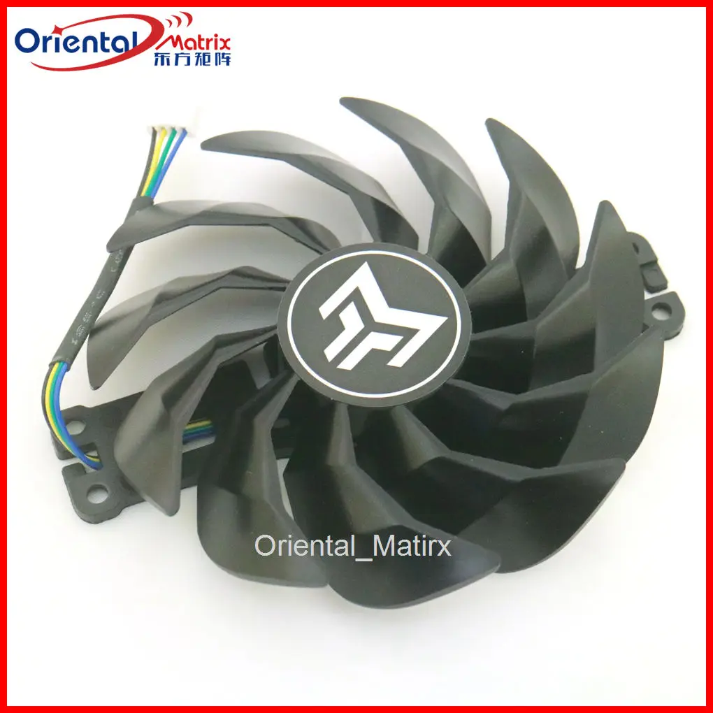 TH8015B2H-PCC02 95mm DC12V 0.45A 4Pin For GALAXY RTX3060 LHR METALTOP MINI Graphics Card Cooling Fan