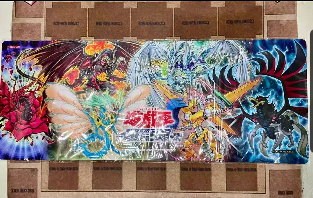 yugioh-konami-duel-monsters-5ds-stardust-black-rose-blackwing-dragon-coleccion-oficial-tapete-de-juego-sellado