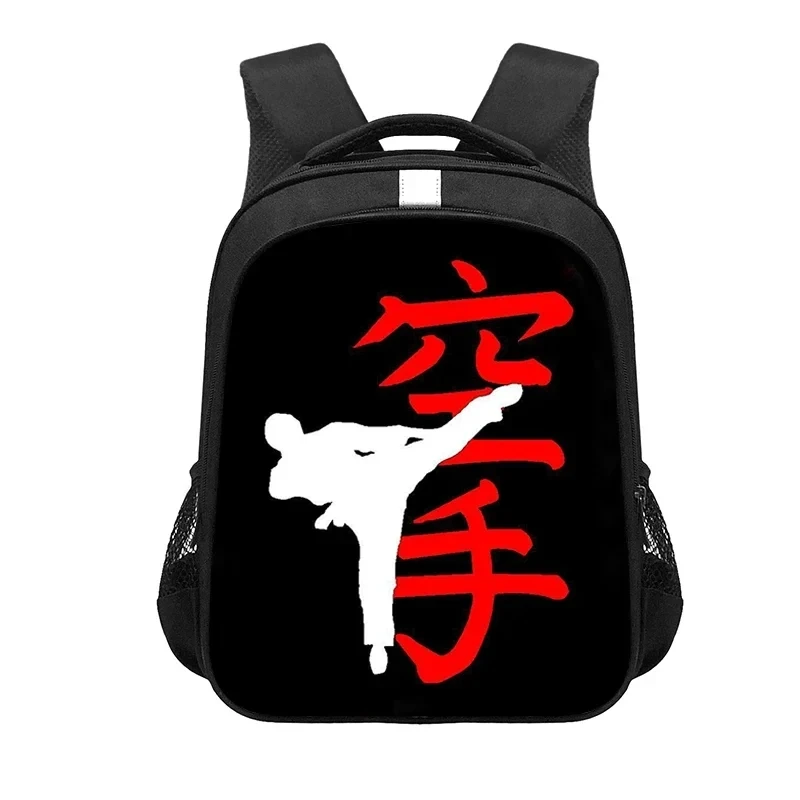 14/16inch Judo Aikido Taekwondo Print Backpack Children School Bags Boys Girls Bookbag Women Travel Laptop Bag Gift