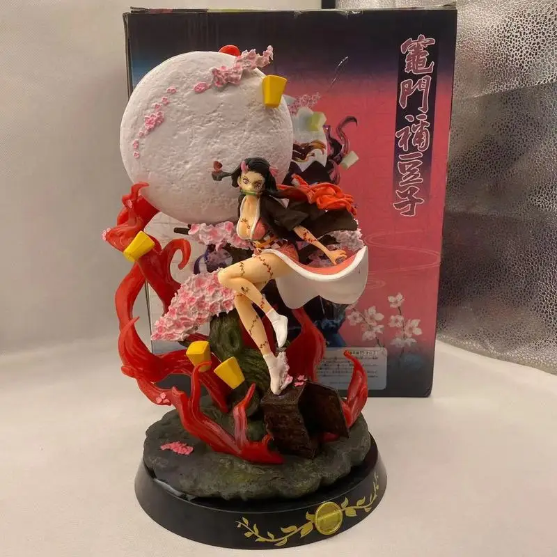 

Anime Demon Slayer Action Figure Kamado Nezuko Gk Statue Adult Demon Pvc Model Desktop Collectible Decoration Children Toys Gift