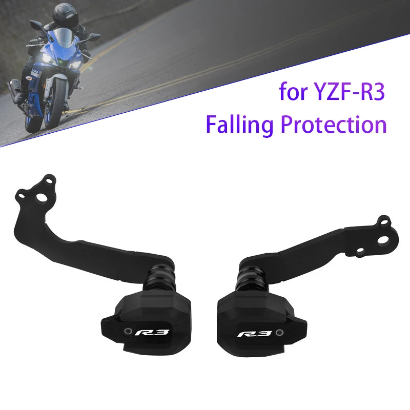 

For YAMAHA YZF-R3 YZF R3 YZFR3 2019 2020 2021 2022 Motorcycle Falling Protection Frame Slider Fairing Guard Crash Pad Protector