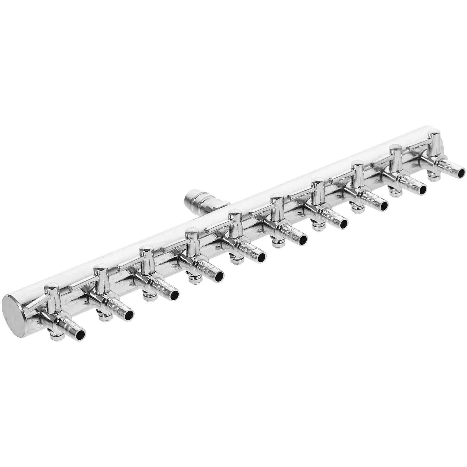 

10 Ways 8 to 4mm Stainless Steel Aquarium Air Pump Flow Lever Splitter Oxygen Tube Distributor Control Valve Air Pump Flow Lever