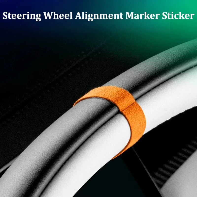 For NIO ET5/ET5 Touring 2025-2026 Car Steering Wheel Correction Label Decorative Sticker Car Supplies Modification Parts Gadgets