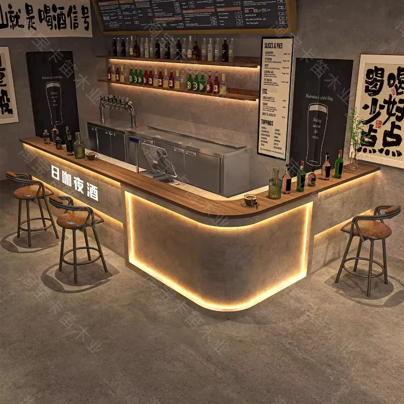 

Minimalist Design Reception Desks Beauty Salon Modern Shelves Desks Restaurant Company Simple Mostrador Commercial Furniture