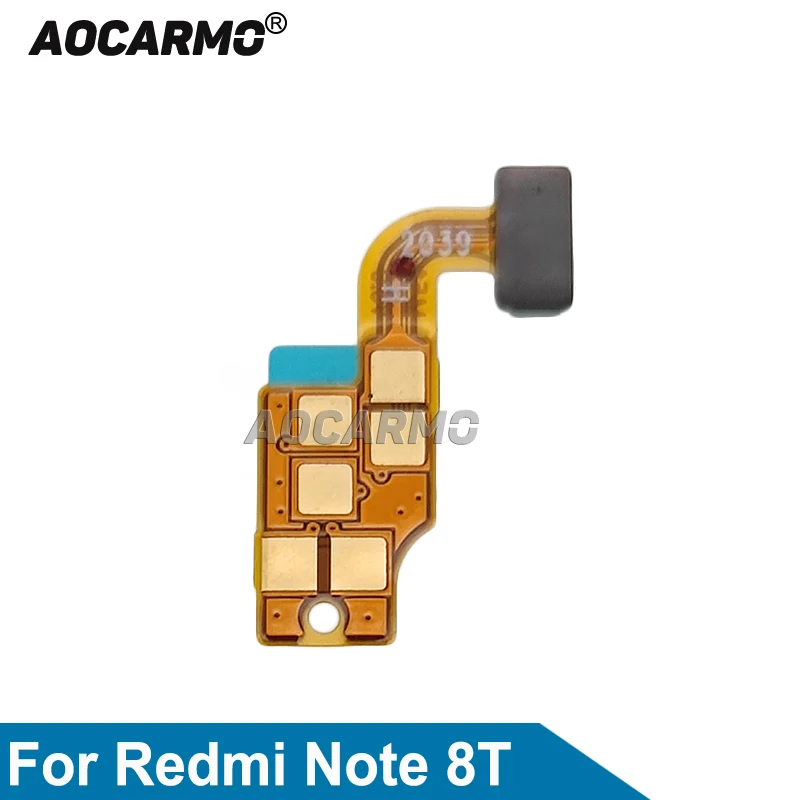 Aocarmo For Redmi Note 8T Induction Sensor Flex Cable Repair Replacement Parts