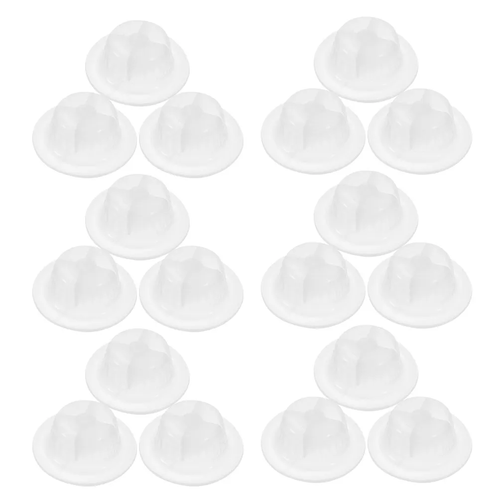 18Pcs Fan Nut Caps Replacement Set Secure Blade Fixation for 12 14 16 18 Inch Fans Easy Install Plastic Fan Accessories