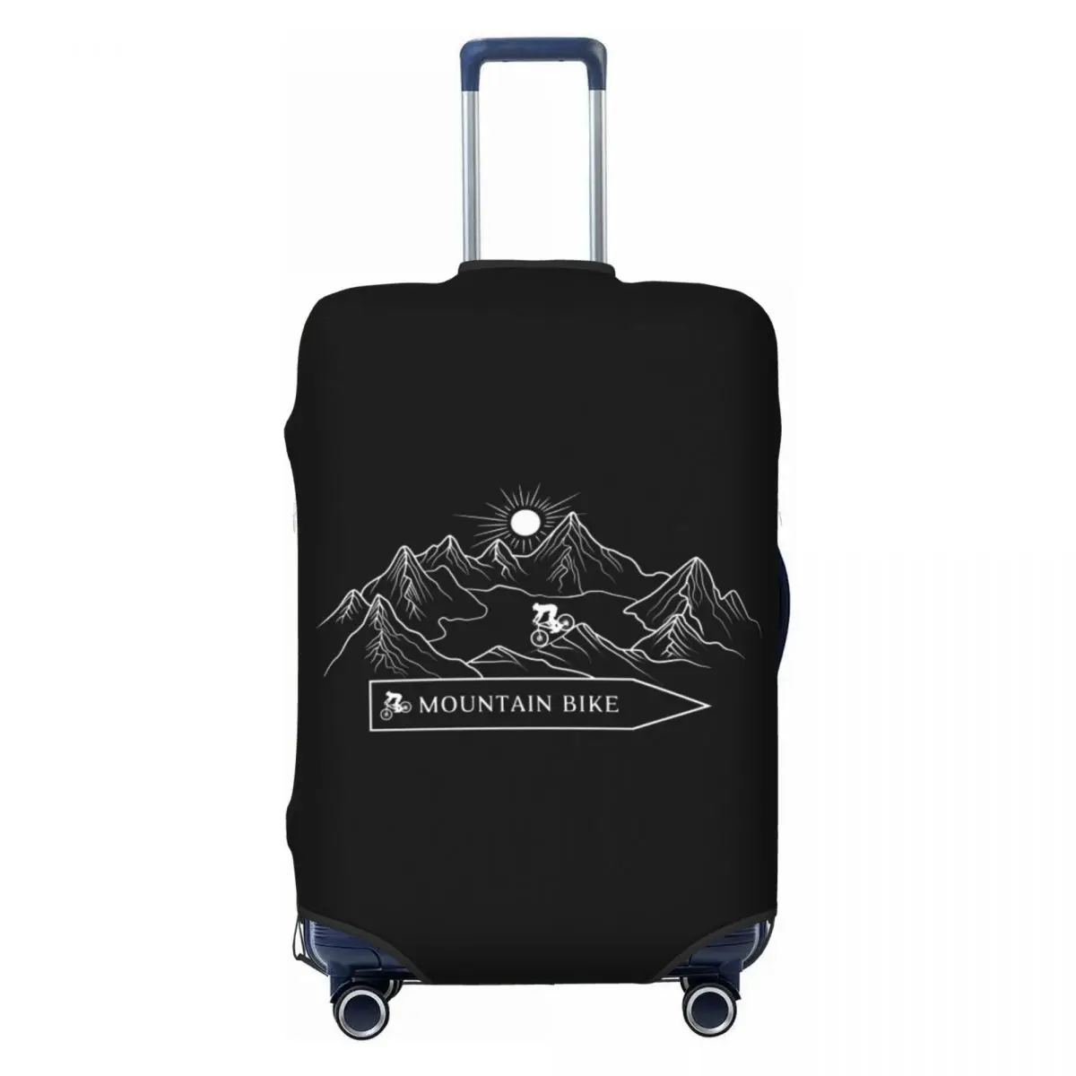 

Custom Custom MTB Downhill Mountain Bike Luggage Cover Protector Elastic Bicycle Cyclist Biking Travel Suitcase Covers