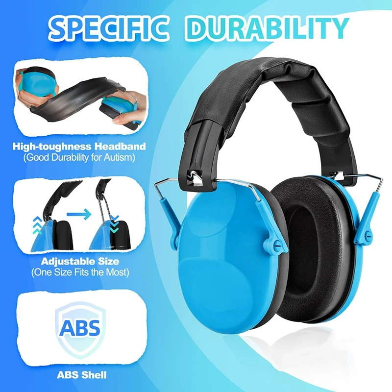 Kids Ear Earmuff Adjustable Muff Noise-Proof Headmounted Ear For Children Sleeping