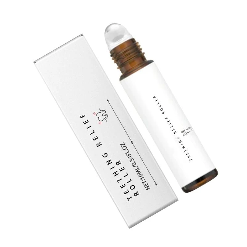 J15U بكرة التسنين للأطفال مكونة من مكونات طبيعية لتخفيف آلام التسنين من أجل راحة آمنة وفعالة من إزعاج التسنين