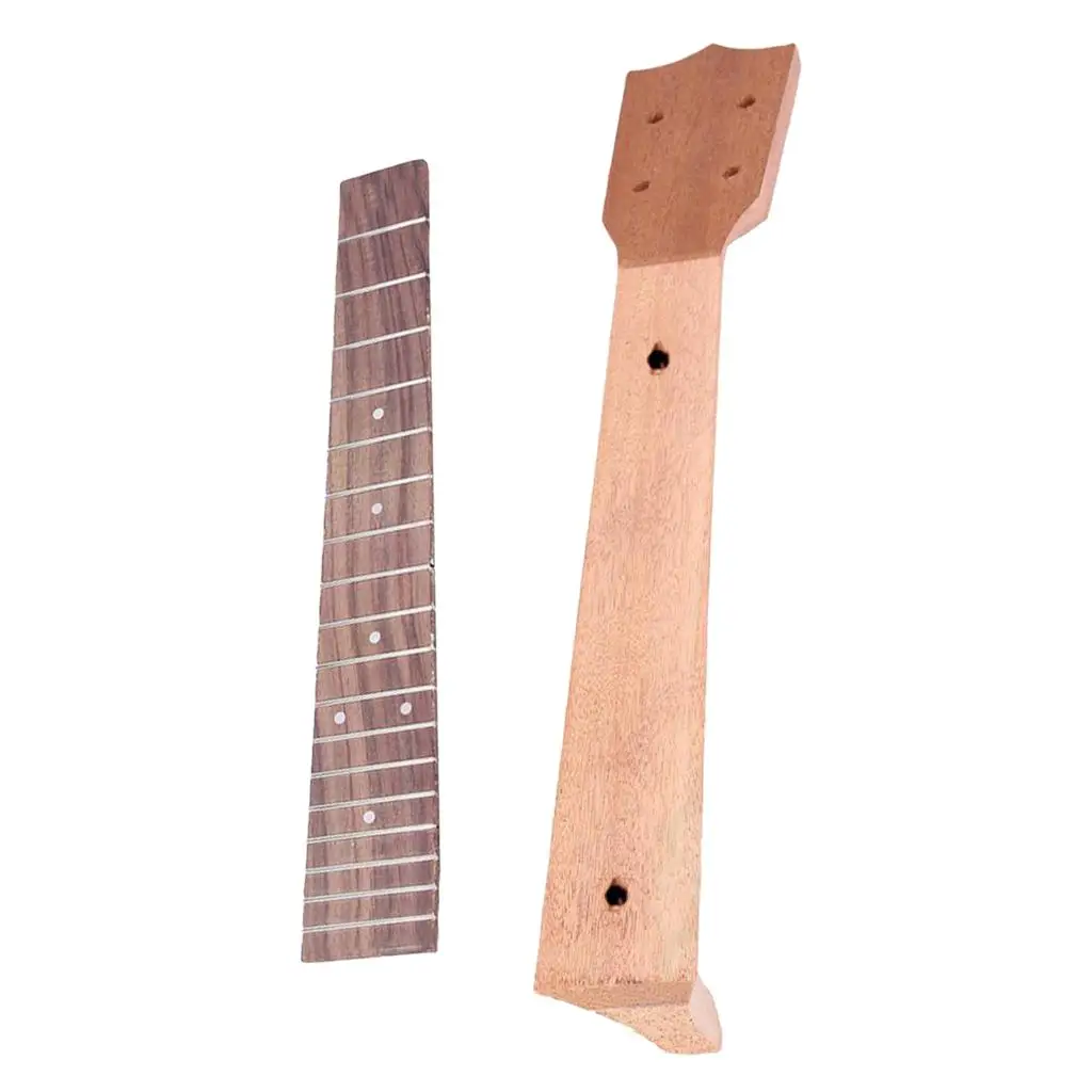 21/23/26 Inch Tenor Ukelele  Neck and Rosewood Fretboard Fingerboard Set Uke DIY