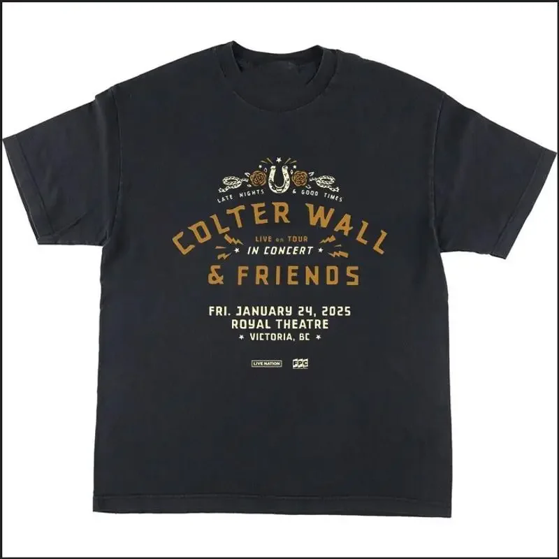 New Colter Wall For Fans S 5Xl T Shirt Bs329