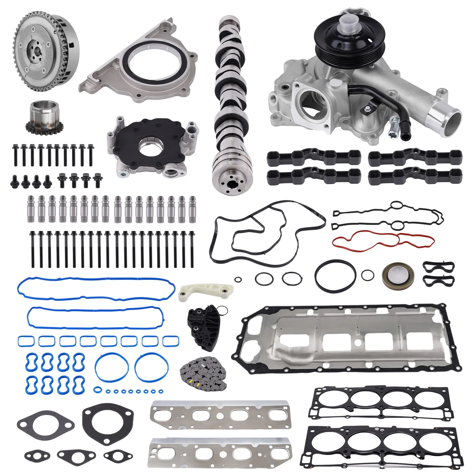 Camshaft & MDS Lifters Install Kit for Dodge Ram 1500 ST / Sport 5.7L V8 11-18 53022372AA  for Chrysler Aspen Limited