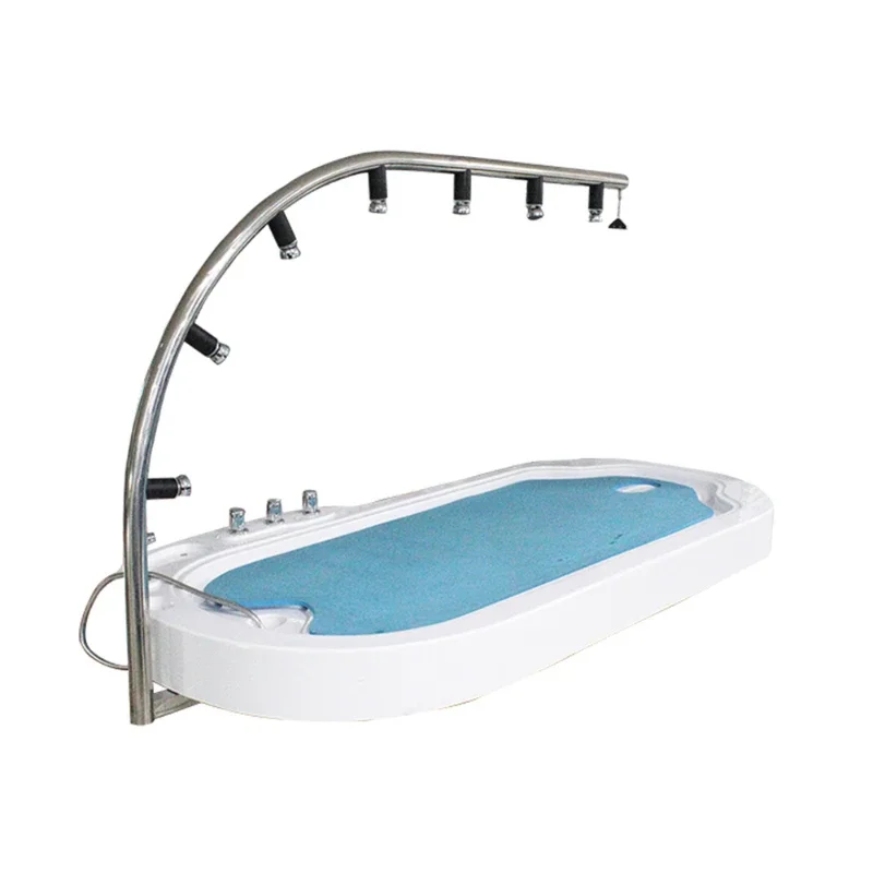 Good quality Acrylic Vichy  Shower hydrotherapy water pressure massage bed