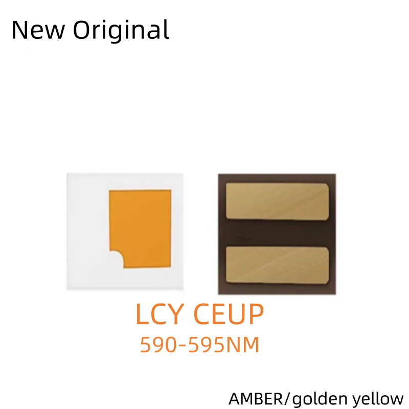 Nuevo Original 50 Uds LCY CEUP cuentas de lámpara led osram luces de coche 2016 fuente de luz 3W luz amarilla dorada de alta potencia 1000MA