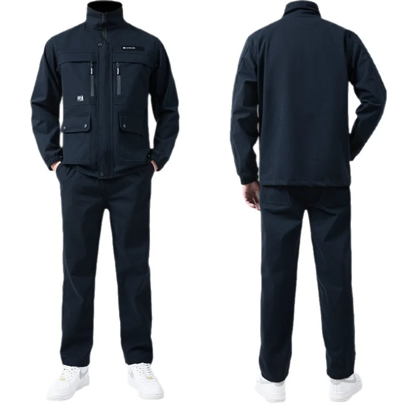 Picture 7: New men's work clothes, outerwear, protective clothing, thickened welding clothing, anti-scalding construction workwear