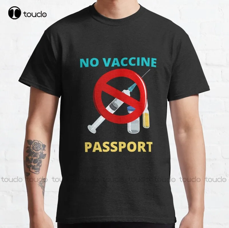 New Vaccine Passport Classic T-Shirt T Shirt Women Men