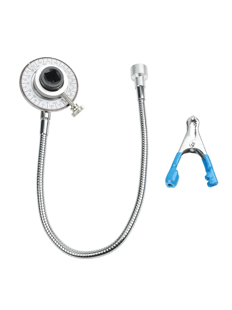 Magnetic Clip 1 2 Drive Gauge For Torque Calibration Easy To Use Easy To Read 360 Degree Adjustment Graduator 2-in-1