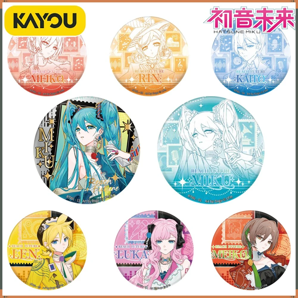 オリジナルkayou初音ミクバッジ絶妙なシンプルデザインクラシックトレンディアニメキャラクター楽しい素敵な周辺ブローチおもちゃ