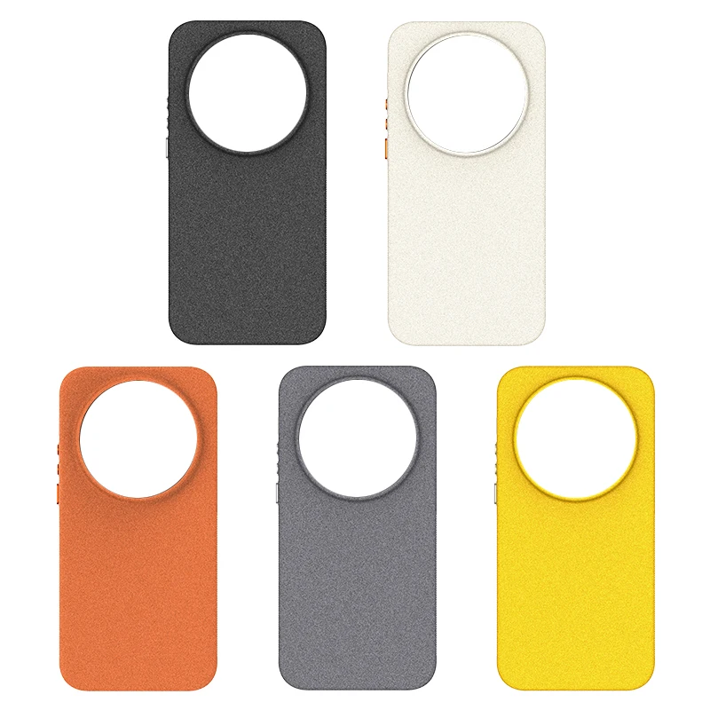 Etui Xiaomi 17 Ultra Magsafe z mikromatowym materiałem kwarcowym, antypoślizgowe i chłodzące, odporne na plamy i odciski palców. — zdjęcie produktu 3