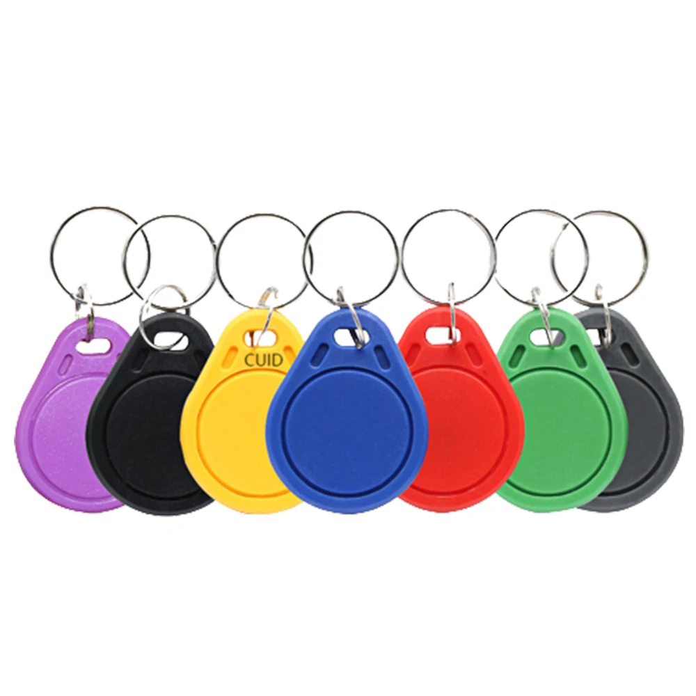 5/10pcs Rfid Nfc Smart Chip Cuid Rewritable Keychain 0 Sector Modifiable 13.56mhz Clone Tag Ic Key Token Copy Badge Write