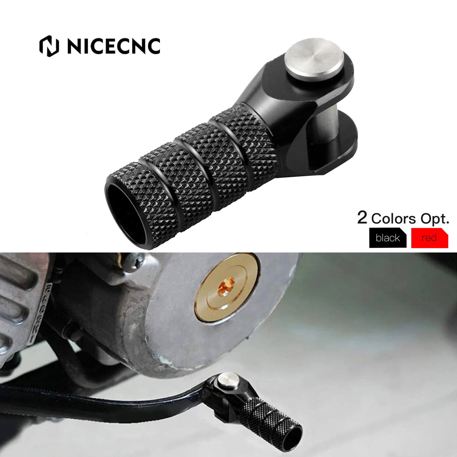 

NICECNC For Honda XR650L XR 650L 1993-2025 2024 2023 2022 2021 2020 2019 Motorcycle Gear Shift Lever Tip Plate Pedal Aluminum