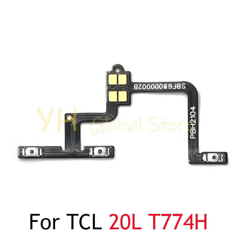 

For TCL 20L T774H T774 / 20B 6159K Power On Off Switch Volume Side Button Flex Cable Repair Parts