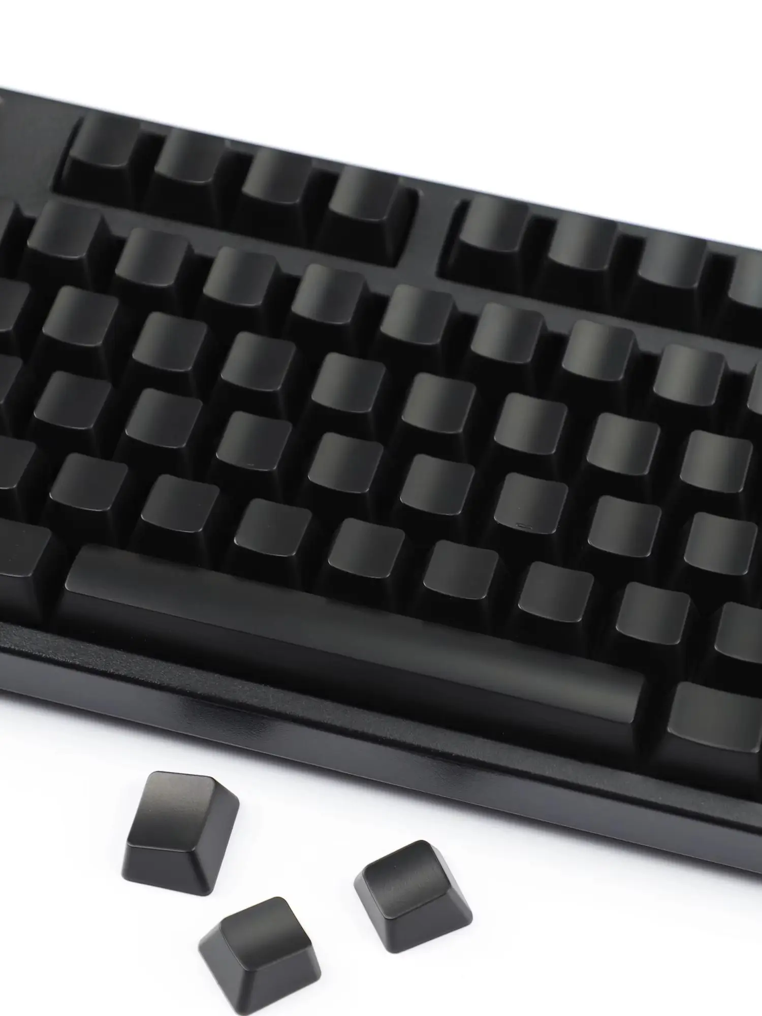 YMDK 109 Klawiszy ABS Profil OEM Czarne Białe Puste Klawisze do Samodzielnego Malowania Laserowego Grawerowania do Klawiatur Mechanicznych MX — zdjęcie produktu 7